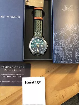 James McCabe Heritage Classic Men's Wrist Watch *New* FREE SHIPPING • $20.50