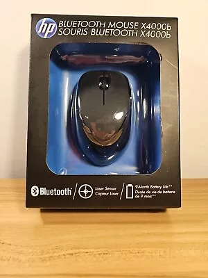 Brand New Sealed HP Genuine - X4000b Bluetooth Optical Mouse  • $18