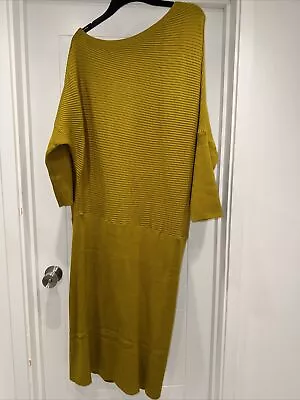 River Island Size 20 Off Shoulder Knitted Dress BNWOT • £2.40