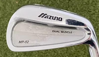 Mizuno MP-52 Dual Muscle 6 Iron RH Rifle Project X Stiff Steel (L8089) • $47.50