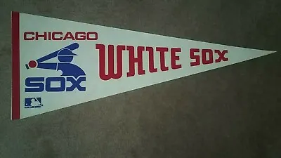 Vintage 1980's Chicago White Sox Baseball Pennant • $14
