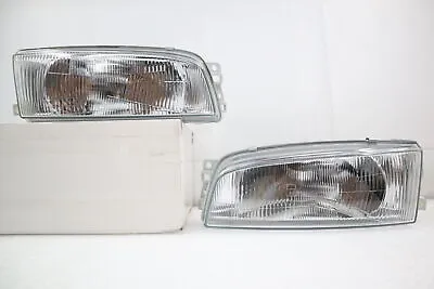 1996~97~98~2001 Mitsubishi Lancer EVO 4 Clear Head Lights Mirage Headlights Lamp • $179