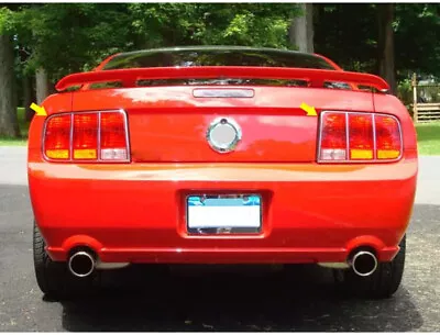 2pc. Luxury FX Stainless 8 5/8  Taillight Accent Trim For 2005-2006 Ford Mustang • $111.32