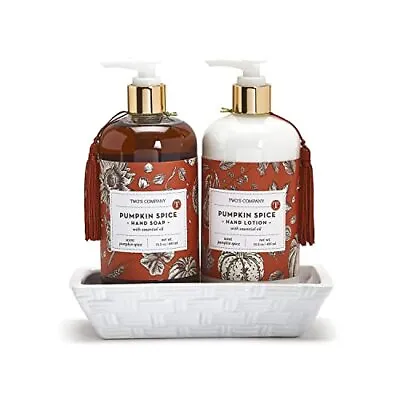 Two's Company - Scented Hand Soap & Lotion Set In Tray • £44.88