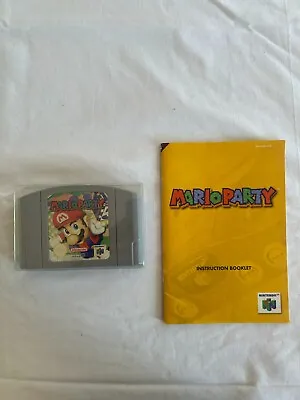Mario Party With Manual N64 Game PAL AUS • $89.90