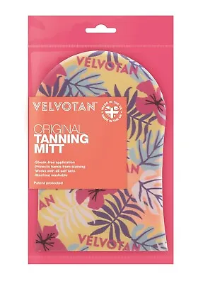 Velvotan Self Tanning Tan Lotion Spray Mousse Applicator Mitt Gloves - Tropical • £3.75
