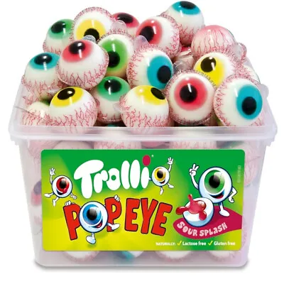 Trolli POP EYE Fruit Flavour Jelly Shape 1.12 KG ( 60pcs ) / 39.50oz • £41.45