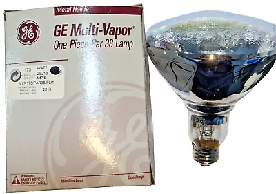 GE 175W M57/E Multi-Vapor Quartz Metal Halide PAR38  E26 Med. Base - GE #25218 • $34.95