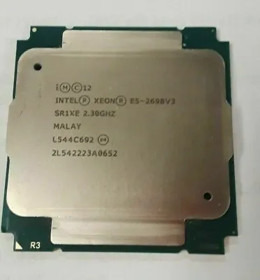 Intel Xeon E5-2698 V3 2.30GHz 16-Core SR1XE LGA2011-3 CPU Processor • £17