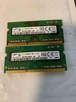 8GB (2x4GB) DDR3L-1600 PC3L-12800 Laptop Notebook RAM Memory Dell HP Lenovo • $13.99