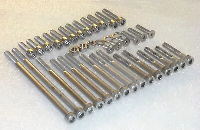 Honda CD200 BENLY 1979-86 Engine Covers 36pc Stainless Allen Bolts Capscrew Kit  • $20.08