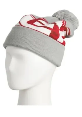 Oakley Mens Wanderlust Pom Beanie Hat Stone Gray Adults One Size Fits Most New • $15