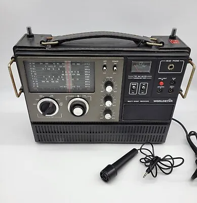 Worldstar MG-6000 Radio Multi Band AM FM CB Weather Police Shortwave Air... • $47.95