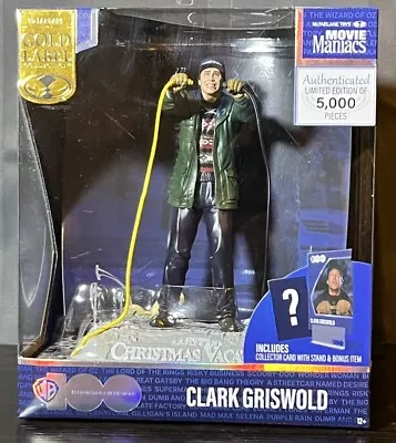 McFarlane Movie Maniacs Gold Label Clark Griswold Figure Damaged Box! 🎄 • $34.99