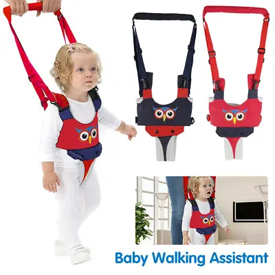 Baby Toddler Walking Safety Harness Aid Assistant Child Strap Belt Keeper Reins • £17.51