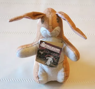 1983 Velveteen Rabbit Plush ToyWorks Bean Bunny Armand Eisen W/Tags Vintage • $46