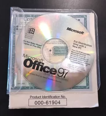 Microsoft Office 97 Small Business Edition • $2.99
