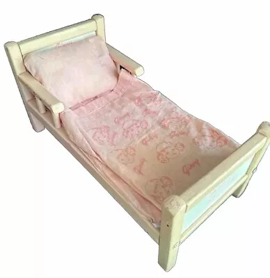 Vintage Vogue Ginny Doll Bed Pillow Ginny Sheet 8 IN Doll 1950's Ginny Furniture • $8.99