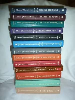 Lot~lemony Snicket A Series Of Unfortunate Events Bks 1-13 Mixed • $39.95