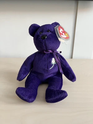 £420 • Buy SUPER RARE!! 1st Edition TY Beanie Baby Babies Princess Diana Bear