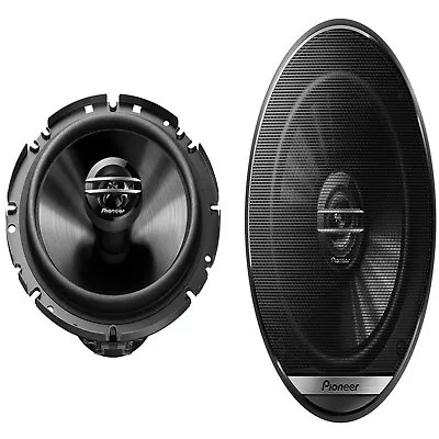 £27.49 • Buy Pioneer Ts-g1720F 2x 17cm 6.5  2 Way Car Van Truck Door Shelf Speakers 300 Watts