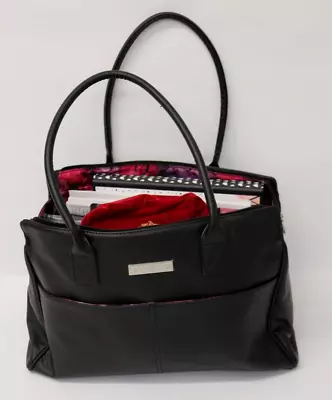 Mary Kay Starter Kit Large Black Handbag /Mirrors/Makeup Trays/Access/ETC... • $49.95