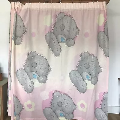 £12.03 • Buy Retro Curtains ‘Me To You’ Tatty-Teddy Pink  56 X70  Marks Cutting Craft Fabric