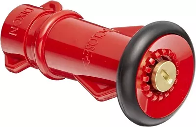 ☀️Dixon Valve SL075 Garden Hose Fire Hose Fog Nozzle W/ Bumper 3/4  NPSH Red • $29.77