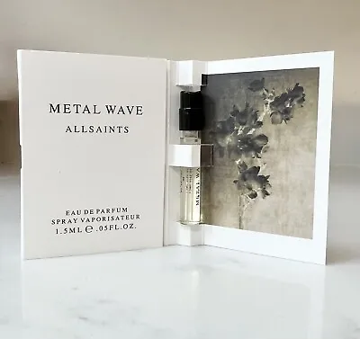 £2.55 • Buy 1 X Metal Wave AllSaints Eau De Parfum Spray 1.5ml Sample Women's Perfume