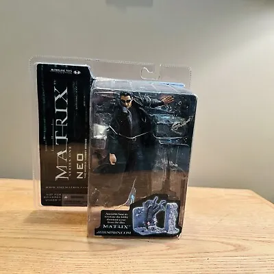 NEO THE MATRIX LOBBY SCENE  Action Figure McFarlane New Sealed Series One • $29