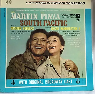 Mary Martin Ezio Pinza South Pacific Original Broadway VG+ OS 2040 PET RESCUE • $7.10