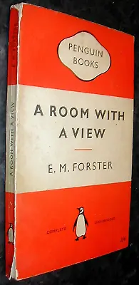£4.99 • Buy E M FORSTER: A Room With A View 1955 1st PENGUIN Edwardian 1900s English Society
