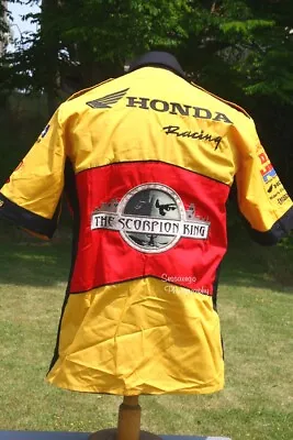 HONDA RACING SUPERBIKE  SCORPION KING  AMA RACING Original Vintage Team Shirt M • $60