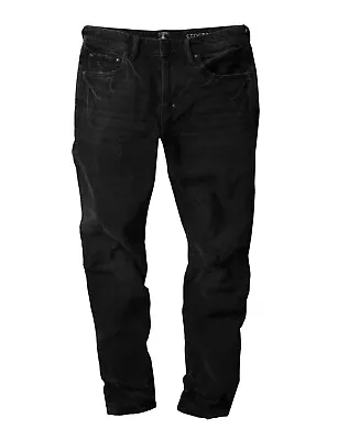 PRPS Jeans Mens 36x32 Black Cayenne Super Skinny Fit Stallion  Button Fly Denim • $69