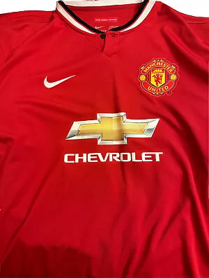 Nike | Dri Fit | Manchester United | 2014| Home Kit | Men’s | XXL | Pre-owned • $71