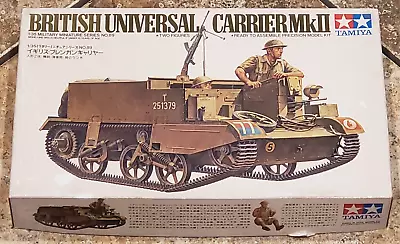 Tamiya 1/35 British Universal Carrier Mk.II #3589 Complete Open Box • $17