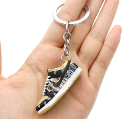 Low SB Dunk 3D Mini Shoe Keychain Travis Scott Cactus Jack Inspired Hand-Crafted • $8.70