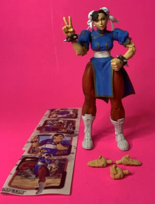 $30 • Buy Street Fighter IV Series 2 Chun Li Action Figure Authentic USA Seller