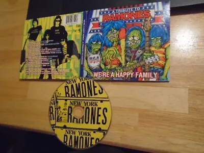 RARE OOP Ramones Tribute CD Metallica MARILYN MANSON Rhcp KISS John Frusciante ! • $9.99