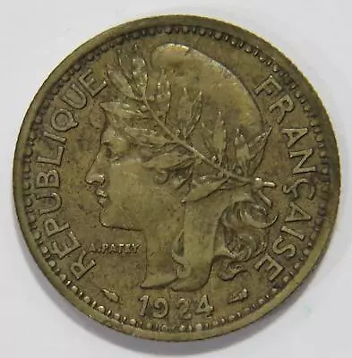 Togo 1924 2 Francs Phrygian Cap RÉpublique FranÇaise Mandate World Coin 🌈⭐🌈 • $2.99