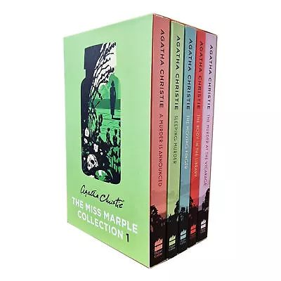 The Miss Marple By Agatha Christie: 1-5 Books Box Set - Fiction - Paperback • $39.99