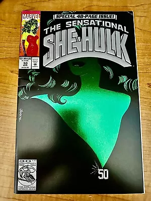 The Sensational She-Hulk (Marvel 1989 Series) #50 VF/NM  Foil Cover • $9.99