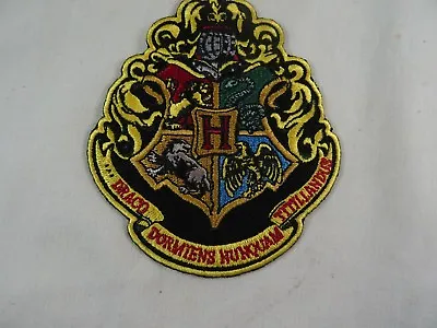 $11.99 • Buy Wizarding World Of Harry Potter Hogwarts Crest Patch 4 1/2   NEW