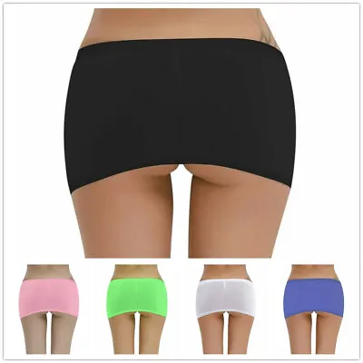 £4.39 • Buy Sexy Women Sheer Mesh Micro Skirt See-through Lingerie Mini Dress Nightwear Club