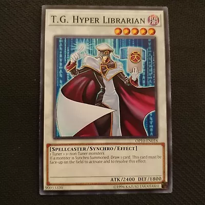 Yu-Gi-Oh! T.G. Hyper Librarian - 0P10-EN018 - Unlimited - Common - NM • $2.45