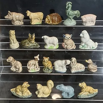 20 Wade Whimsies Inc Ram Cat Boar Otter Hedgehog Polar Bear Job Lot. • £10