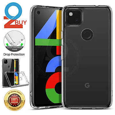 For Google Pixel 5 4a 5G 3a Case Clear Slim Shockproof Cover Protection • $7.95
