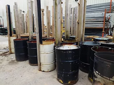 Incinerator Drum Burner Drum Oil Barrel 45 Gallon Used. • £10