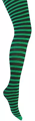 Children's Stripe Tights- Kids Striped  -6-14 Years- 20 Colours • £4.49