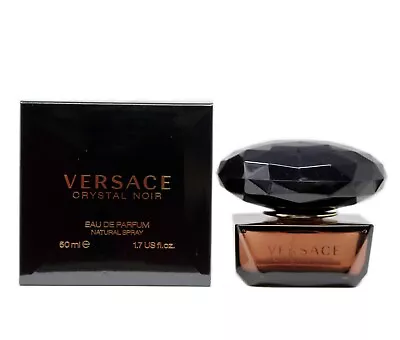 Versace Crystal Noir Eau De Parfum Natural Spray 50 Ml/1.7 Fl.oz. • $49.50